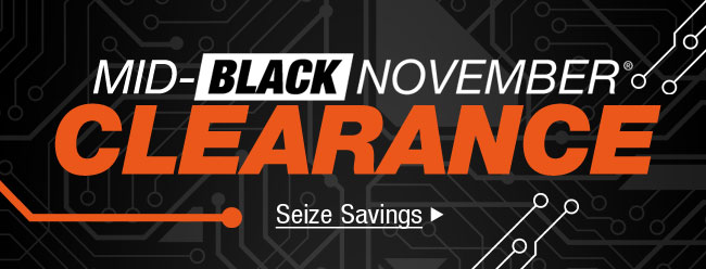 MID-BLACK NOVEMBER® CLEARANCE