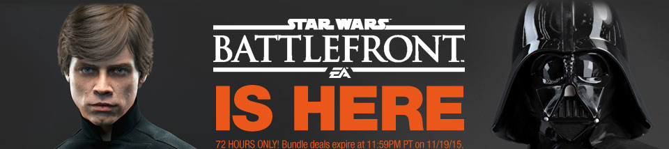 STAR WARS BATTLEFRONT IS HERE