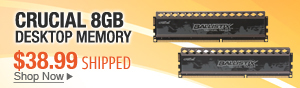 Newegg Flash – Crucial 8GB Desktop Memory