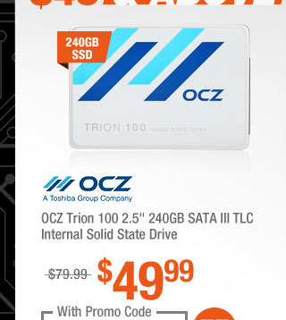 OCZ Trion 100 2.5" 240GB SATA III TLC Internal Solid State Drive