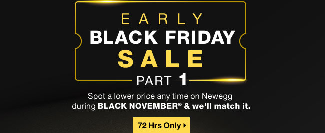 Early Black Friday Sale