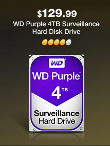 WD Purple 4TB Surveillance Hard Disk Drive