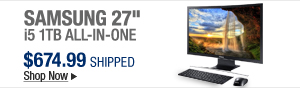 Newegg Flash – Samsung 27" i5 1TB All-In-One