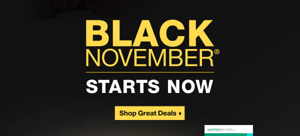 Black November. Starts Now.