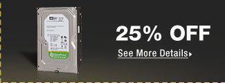 25% Off Select Refurbished Components & Peripherals*