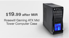 Rosewill Gaming ATX Mid Tower Computer Case