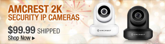 Newegg Flash  Amcrest 2K Security IP Cameras