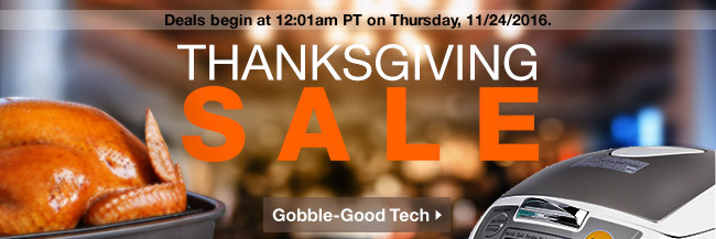 Thanksgiving Sale