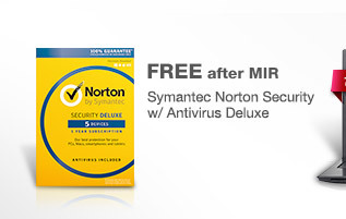 FREE After MIR Symantec Norton Security w/ Antivirus Deluxe