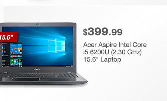 $399.99 Acer Aspire Intel Core i5 6200U (2.30 GHz) 15.6 inch Laptop w/ NVIDIA GeForce 940MX