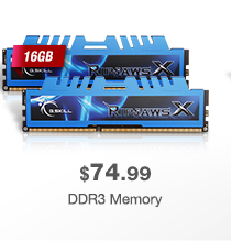 $74.99 DDR3 Memroy