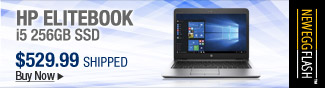 Newegg Flash  HP EliteBook i5 256GB SSD