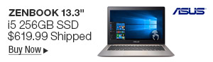 Newegg Flash - ASUS Zenbook 13.3" i5 256GB SSD