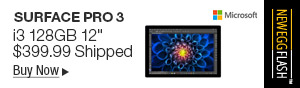 Newegg Flash - Microsoft Surface Pro 3 i3 128GB 12"