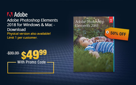 Adobe Photoshop Elements 2018 for Windows & Mac - Download