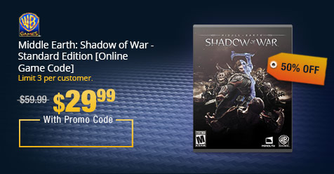 Middle Earth: Shadow of War - Standard Edition [Online Game Code]