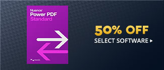 50% OFF SELECT SOFTWARE*