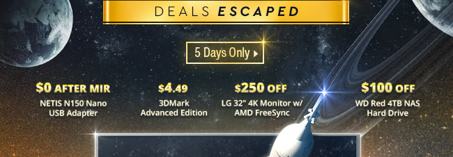 EMAIL EXCLUSIVE Black Friday Deals Escaped