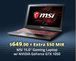 MSI 15.6