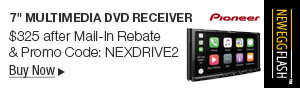 Newegg Flash - Pioneer 7" Multimedia DVD Receiver 