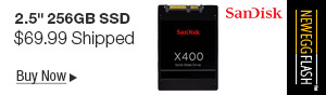 Newegg Flash - SanDisk 2.5" 256GB SSD