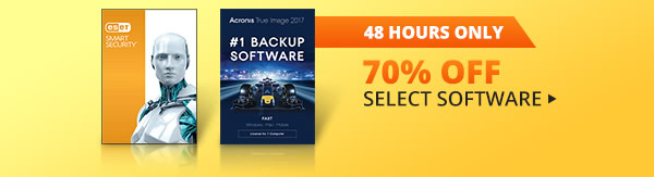 70% OFF SELECT SOFTWARE 