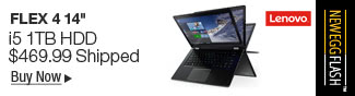 Newegg Flash - Lenovo Flex 4 14" i5 1TB HDD