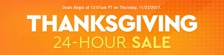 Thanksgiving 24-Hour Sale