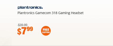 Plantronics Gamecom 318 Gaming Headset