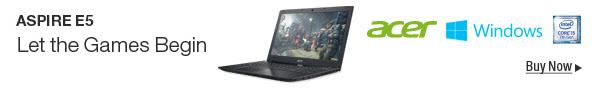 Acer - Aspire E5 Let the Games Begin