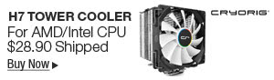 Newegg Flash – CRYORIG H7 Tower Cooler For AMD/Intel CPU