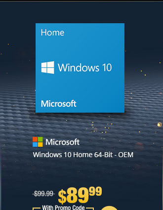 Windows 10 Home 64-Bit - OEM