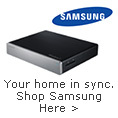 your home is sync. shop samsung here.