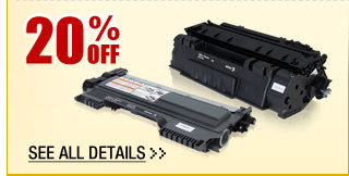 20% OFF ALL XEROX REPLACEMENT TONERS!*