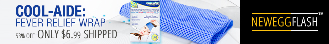 Newegg Flash - COOL-AIDE: FEVER RELIEF WRAP. 53% OFF ONLY $6.99 SHIPPED.