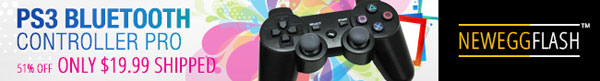 Newegg Flash - PS3 BLUETOOTH CONTROLLER PRO. 51% OFF ONLY $19.99 SHIPPED.