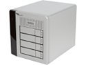 PROMISE Pegasus PR401US 4TB (4x1TB) 7200RPM SATA RAID 0, 1, 5, 6, 10 with 2 x Thunderbolt 10Gb/s port 4-Bay RAID Enclosure
