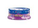 Verbatim 8.5GB 2.4X DVD+R DL 20 Packs Spindle Branded Disc Model 95310