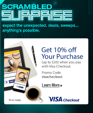 SCRAMBLED SURPRISE. expect the unexpected. deals, sweeps... anything’s possible.