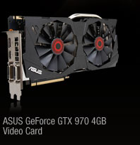 ASUS GeForce GTX 970 4GB Video Card