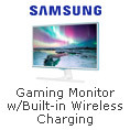 Samsung - Gaming Monitor w/Built-in Wireless Charging