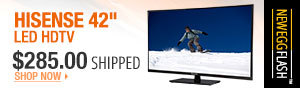 Newegg Flash - Hisense 42 inch LED HDTV