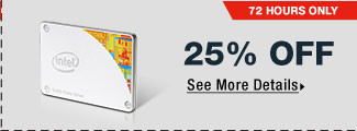 72 HOURS ONLY! 25% OFF