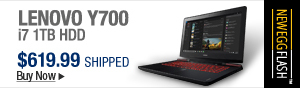 Newegg Flash – Lenovo Y700 i7 1TB HDD