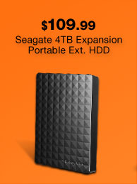 Seagate 4TB Expansion Portable Ext. HDD