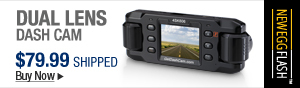 Newegg Flash - Dual Lens Dash Cam