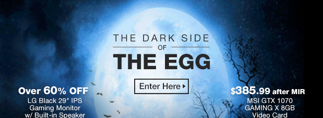 THE DARK SIDE OF THE EGG