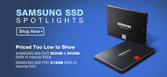 Samsung SSD Spotlights