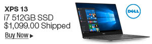 Newegg Flash - Dell XPS 13 i7 512GB SSD