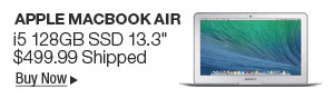 Newegg Flash – Apple MacBook Air i5 128GB SSD 13.3"